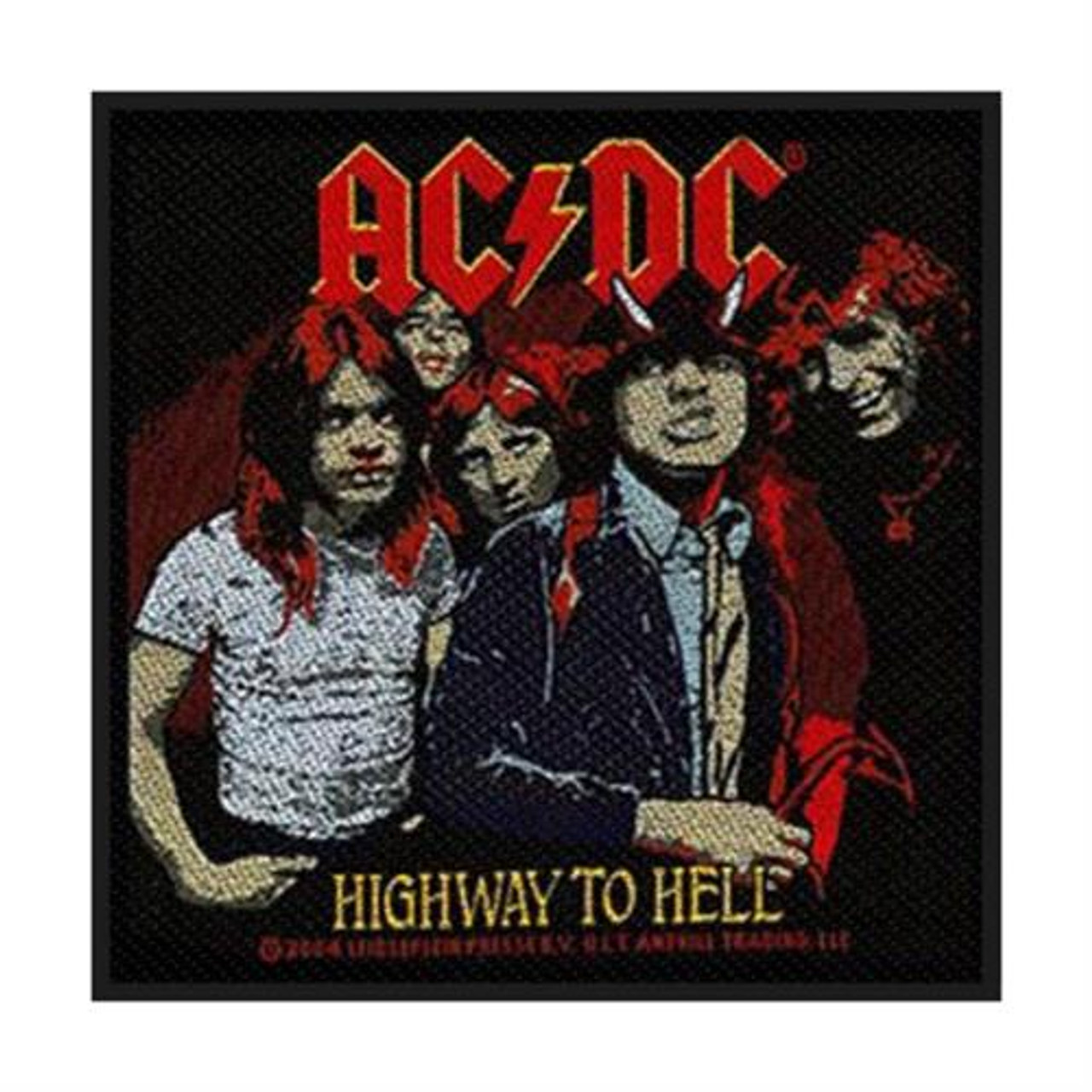 AC/DC Highway To Hell - Woven Sew On Patch 4