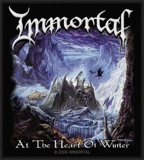 Immortal At The Heart Of Winter - Woven Sew On Patch 3.35