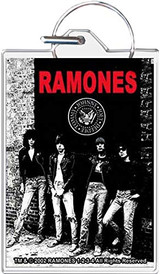 Ramones Rocket to Russia Keychain