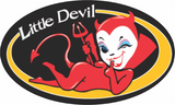 Little Devil - 3 1/2" X 2 1/2" - Sticker