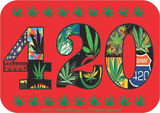 420 - Sticker - 2 3/4" x 3 1/2"