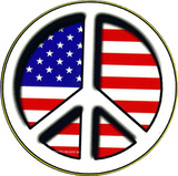 Peace Flag - Round Sticker - 2 1/2" Round