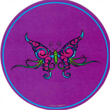Butterfly  - Round Sticker - 2 1/2" Round