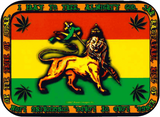 Rasta Lion - Mini Sticker - 2" X 2 3/4"