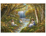 Autumn Rendezvous - Michael Fishel Poster 36in x 24in