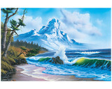 Waves Crashing - Bob Ross Poster 36in x 24in