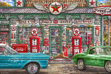 Freds Garage - Michael Fishel Poster 36in x 24in Image