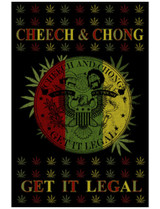 Cheech & Chong Get It Legal Logo Poster 24in x 36in