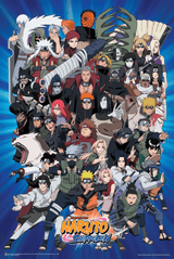 Naruto - Characters Poster 24in x 36in Image