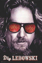The Big Lebowski The Dude Movie Poster - 24" x 36" Image