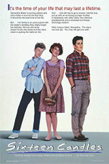 Sixteen Candles Official Movie Poster - 24" x 36" Image