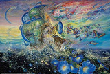 Andromeda's Quest by Josephine Wall Art Poster 24x36
