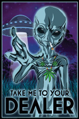 Take Me to Your Dealer Poster, 24 by 36-Inch