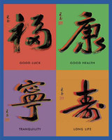 Chinese Calligraphy 16"x20" Art Print Poster