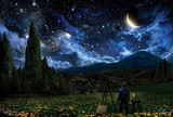 Starry Night (Inspired) Poster 36 x 24in