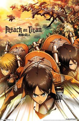 Attack On Titan - Attack Poster 22.375" x 34" Image