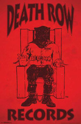 Death Row Records - Logo Poster 22.375" x 34" Image