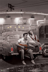 Legendary Crossroads - Marilyn & Elvis Poster 24" x 36" Image