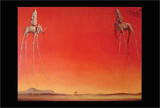 Salvador Dali - Les Elephants Poster 24" x 36" Image