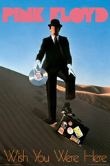 Pink Floyd - Wish You Were Here Record Man Poster 24x36 inches
