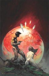 Red Planet by Frank Frazetta Science Fiction Mini Poster- 11" x 17"