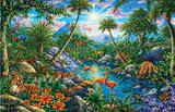 Discovery Island by Michael Fishel Mini Poster- 17" x 11"