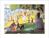 La Grande Jatte by Seurat Poster - 28" x 22"