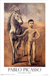 Boy Leading a Horse by Pablo Picasso Mini Poster 11" x 17"