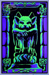 Gargoyle Blacklight Poster 23" x 35"