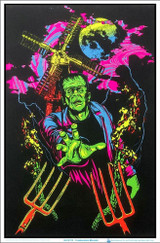 Frankenstein Monster Blacklight Poster 23" x 35"