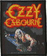 Ozzy Osbourne - Bark at the Moon - 3.25" x 4" Printed Woven Patch