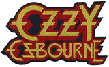 Ozzy Osbourne - Logo Cut-Out - 4" x 2.5" Printed Woven Patch