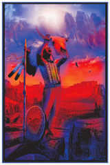 Buffalo Chief - Non-flocked Blacklight Poster 24" x 36"