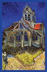 Vincent Van Gogh - The Church at Auvers Mini Poster 11" x 17"
