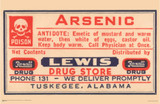 Arsenic - Poison Label Mini Poster 17" x 11"
