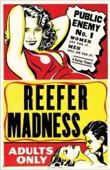 Reefer Madness - Vintage Movie Advertisement Mini Poster 11" x 17"