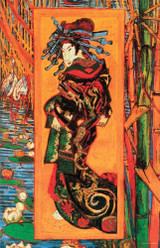 Vincent Van Gogh - Courtesan (after Eisen) Mini Poster 11" x 17"