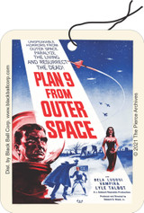 Plan 9 from Outer Space Road Rage Air Freshener - Vanilla Scent