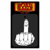 The Middle Finger Road Rage Auto Air Freshener - Cool Aqua Fragrance