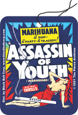 Assassin of Youth Road Rage Air Freshener - Vanilla Scent