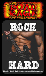 Man With Guitar Road Rage Air Freshener - Vanilla Scent
