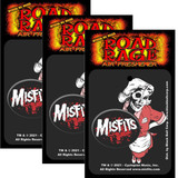 Misfits Waitress Road Rage Air Freshener - Vanilla Scent - 3 Pack
