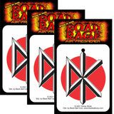 Dead Kennedys Logo Road Rage Air Freshener - Vanilla Scent - 3 Pack