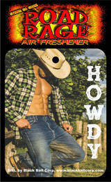 Cowboy Road Rage Air Freshener - Vanilla Scent