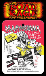 Marihuana Movie Road Rage Air Freshener - Vanilla Scent