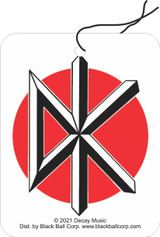 Dead Kennedys Logo Road Rage Air Freshener - Vanilla Scent