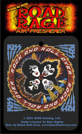 Kiss - Rock and Roll All Nite Road Rage Air Freshener - Vanilla Scent