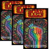 Freedom Fist by Dean Russo Road Rage Air Freshener - Vanilla Scent - 3 Pack