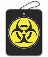 Biohazard Road Rage Auto Air Freshener - Black Magic Fragrance