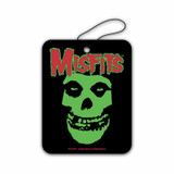 Misfits Green Fiend Skull Road Rage Air Freshener - Black Magic Scent